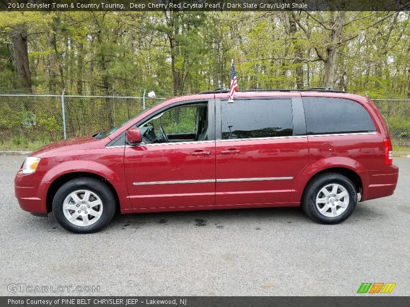  2010 Town & Country Touring Deep Cherry Red Crystal Pearl