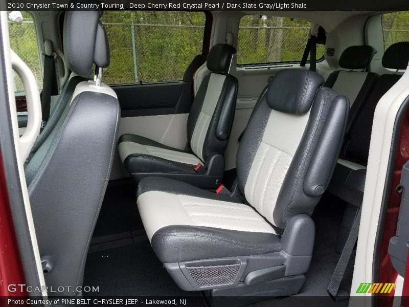 Rear Seat of 2010 Town & Country Touring