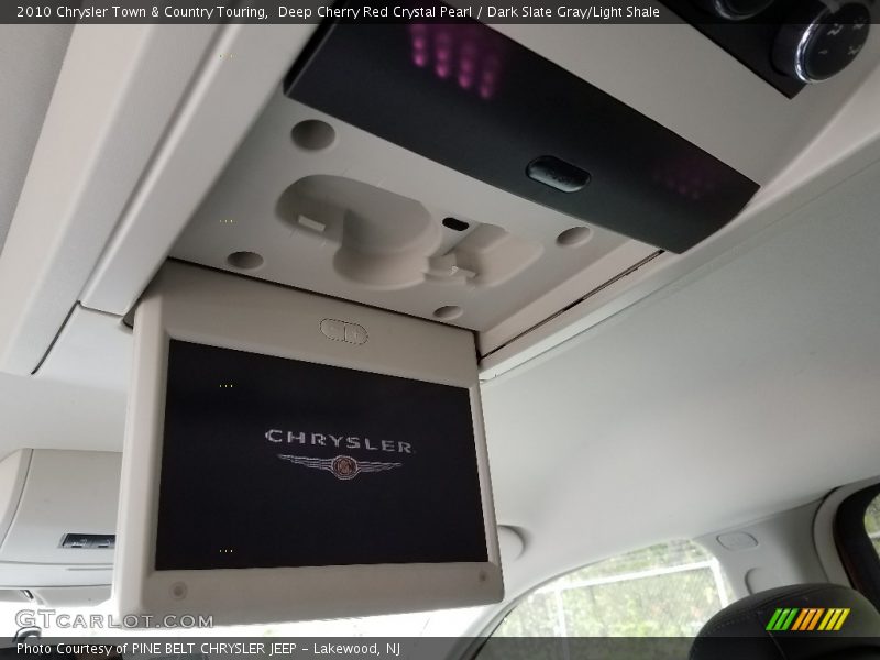 Deep Cherry Red Crystal Pearl / Dark Slate Gray/Light Shale 2010 Chrysler Town & Country Touring