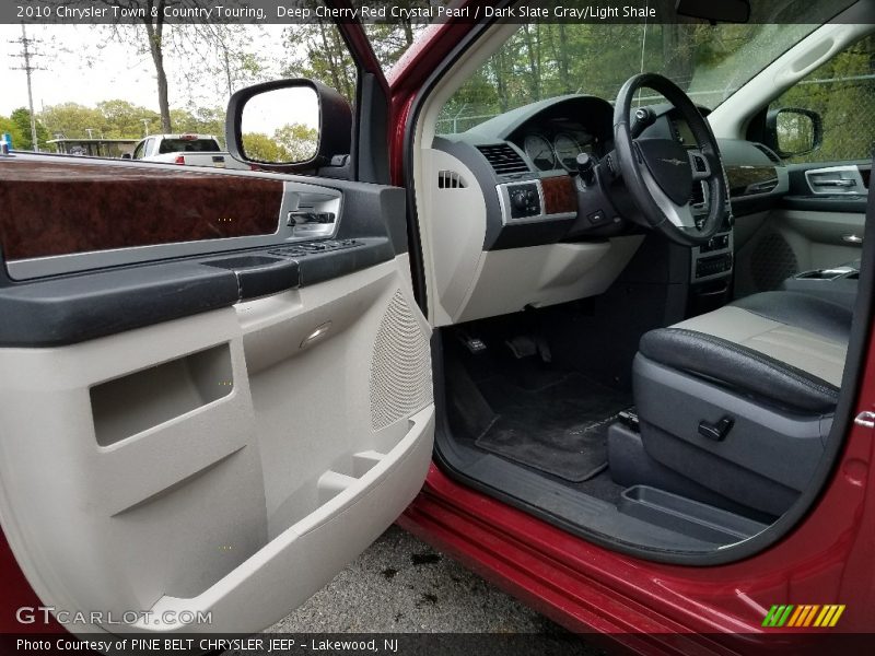 Front Seat of 2010 Town & Country Touring