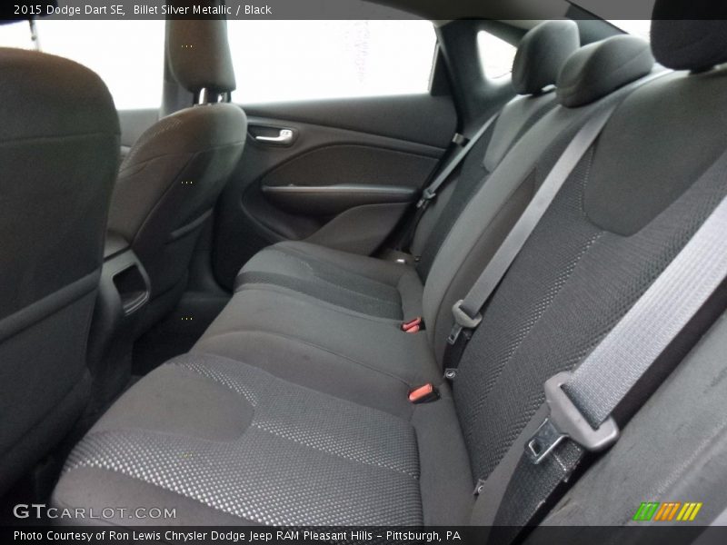 Billet Silver Metallic / Black 2015 Dodge Dart SE