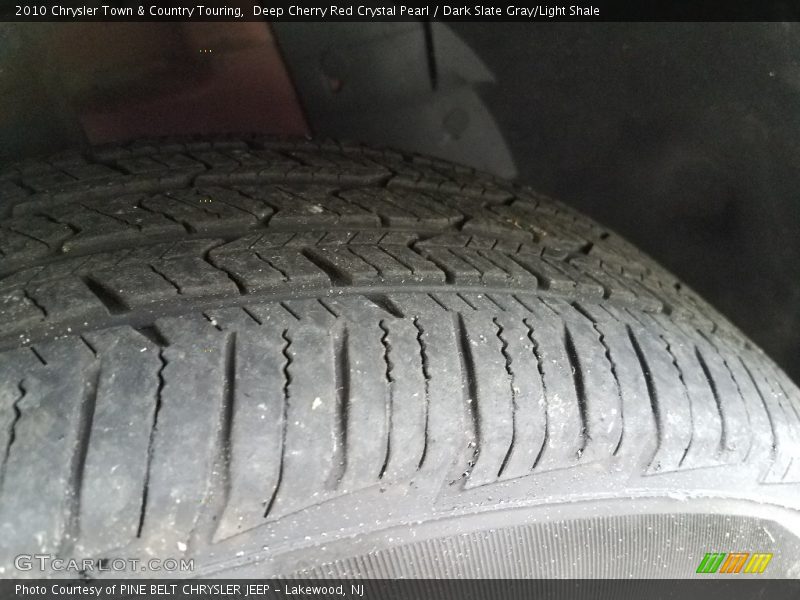 Deep Cherry Red Crystal Pearl / Dark Slate Gray/Light Shale 2010 Chrysler Town & Country Touring