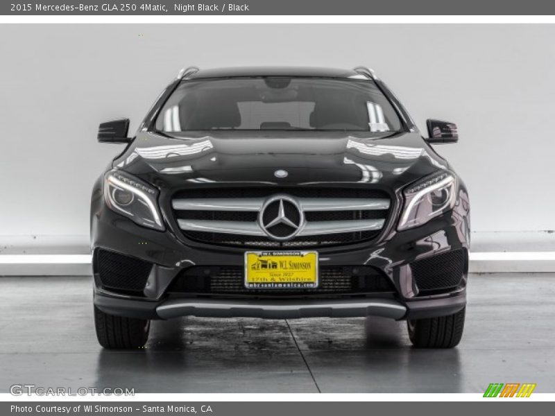 Night Black / Black 2015 Mercedes-Benz GLA 250 4Matic