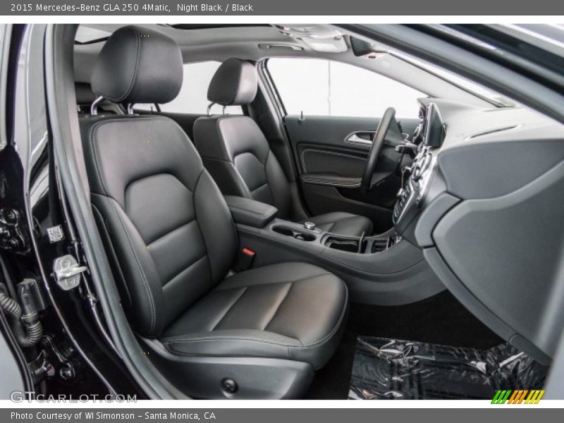 Night Black / Black 2015 Mercedes-Benz GLA 250 4Matic