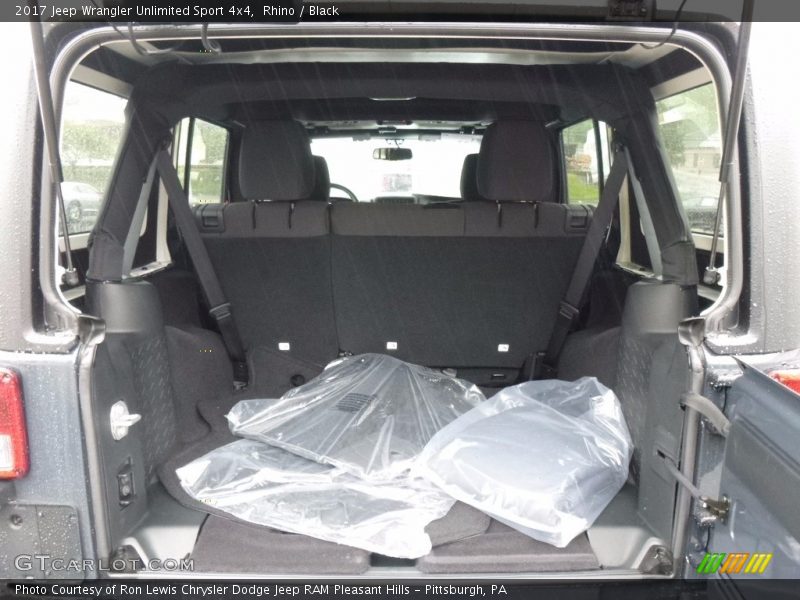 Rhino / Black 2017 Jeep Wrangler Unlimited Sport 4x4