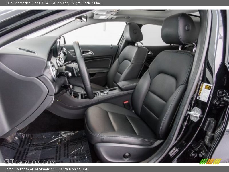 Night Black / Black 2015 Mercedes-Benz GLA 250 4Matic