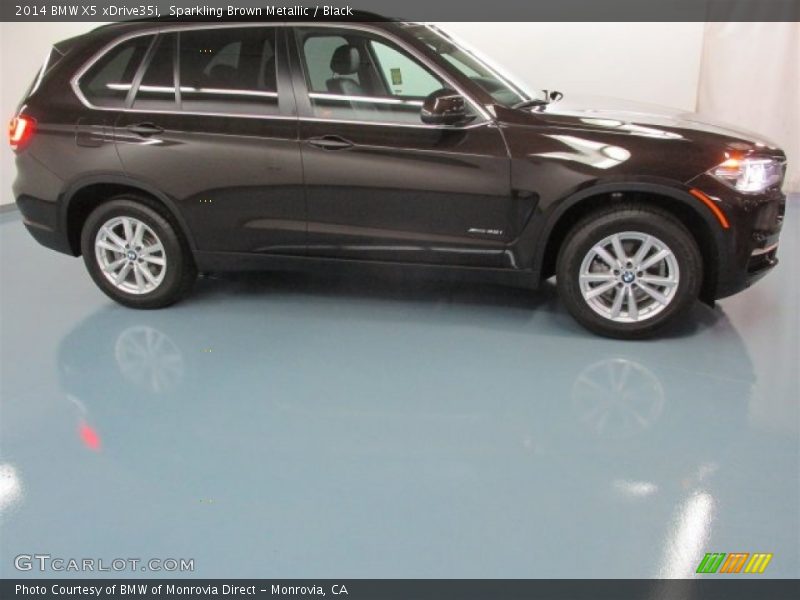 Sparkling Brown Metallic / Black 2014 BMW X5 xDrive35i