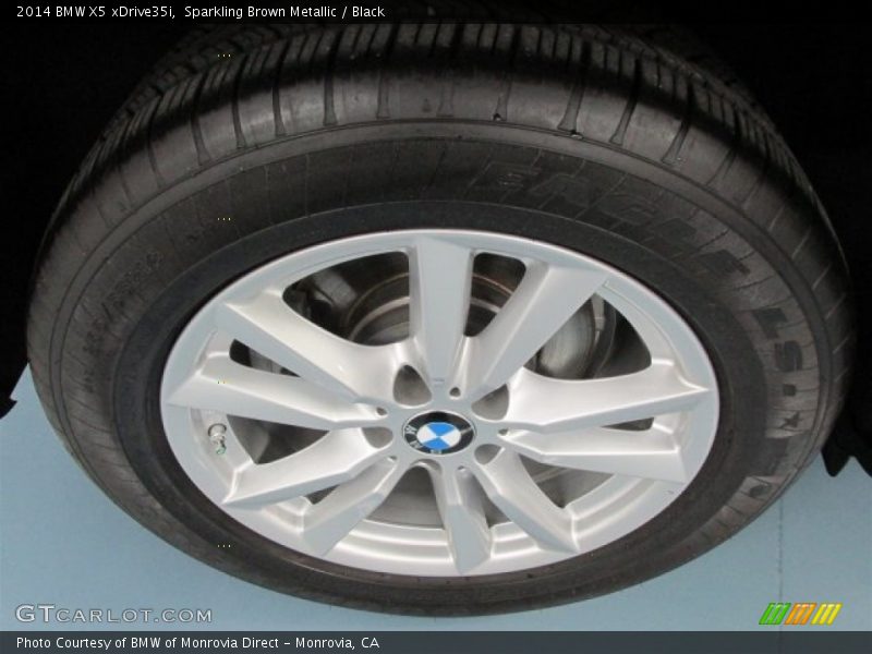 Sparkling Brown Metallic / Black 2014 BMW X5 xDrive35i