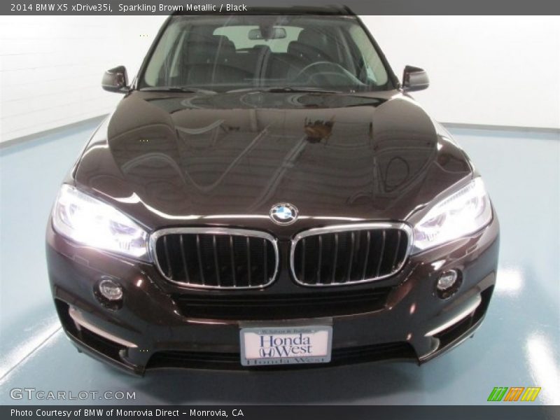 Sparkling Brown Metallic / Black 2014 BMW X5 xDrive35i