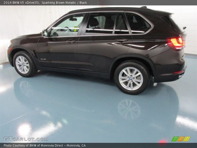 Sparkling Brown Metallic / Black 2014 BMW X5 xDrive35i