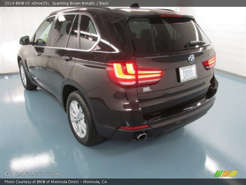 Sparkling Brown Metallic / Black 2014 BMW X5 xDrive35i
