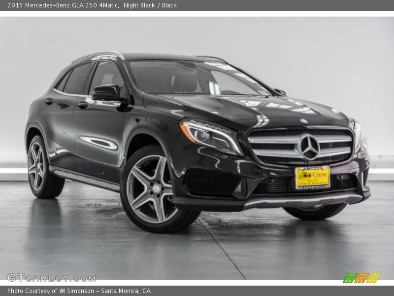 Night Black / Black 2015 Mercedes-Benz GLA 250 4Matic