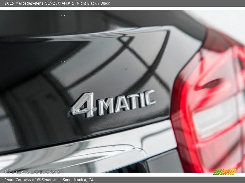 Night Black / Black 2015 Mercedes-Benz GLA 250 4Matic