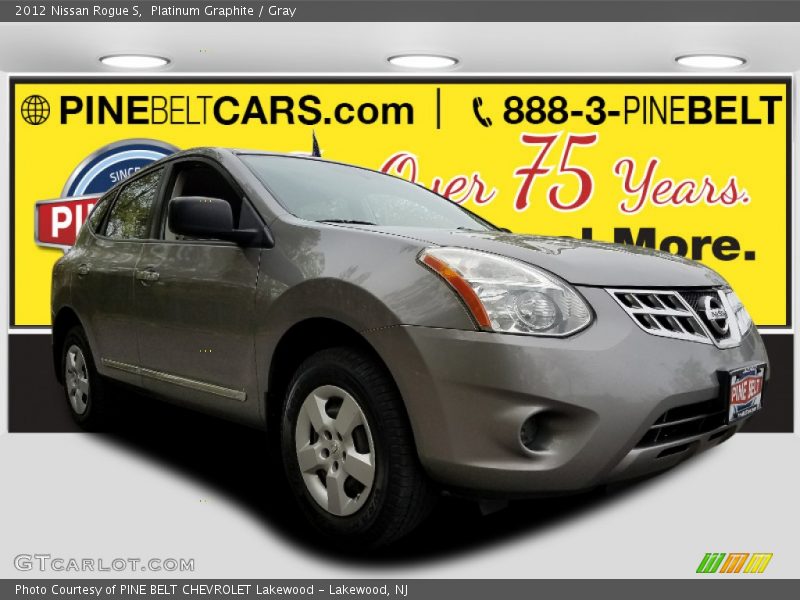 Platinum Graphite / Gray 2012 Nissan Rogue S