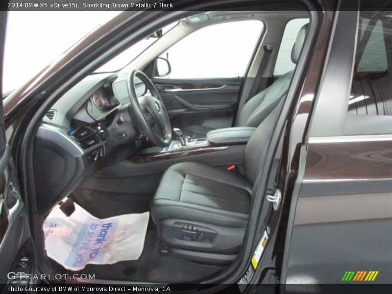 Sparkling Brown Metallic / Black 2014 BMW X5 xDrive35i
