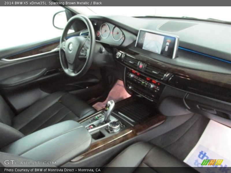 Sparkling Brown Metallic / Black 2014 BMW X5 xDrive35i