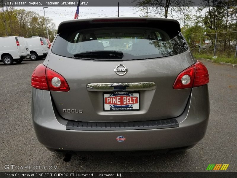 Platinum Graphite / Gray 2012 Nissan Rogue S