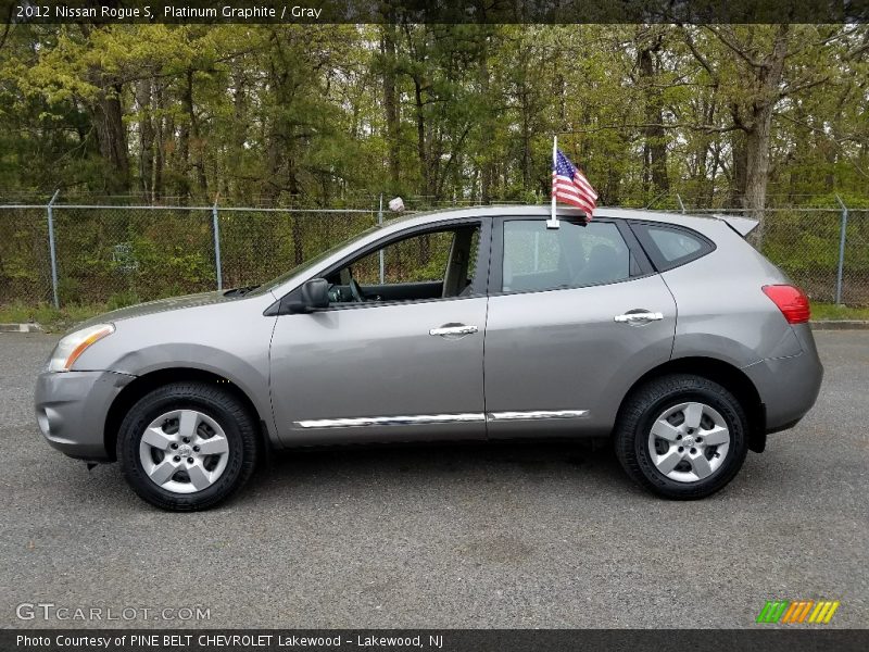 Platinum Graphite / Gray 2012 Nissan Rogue S