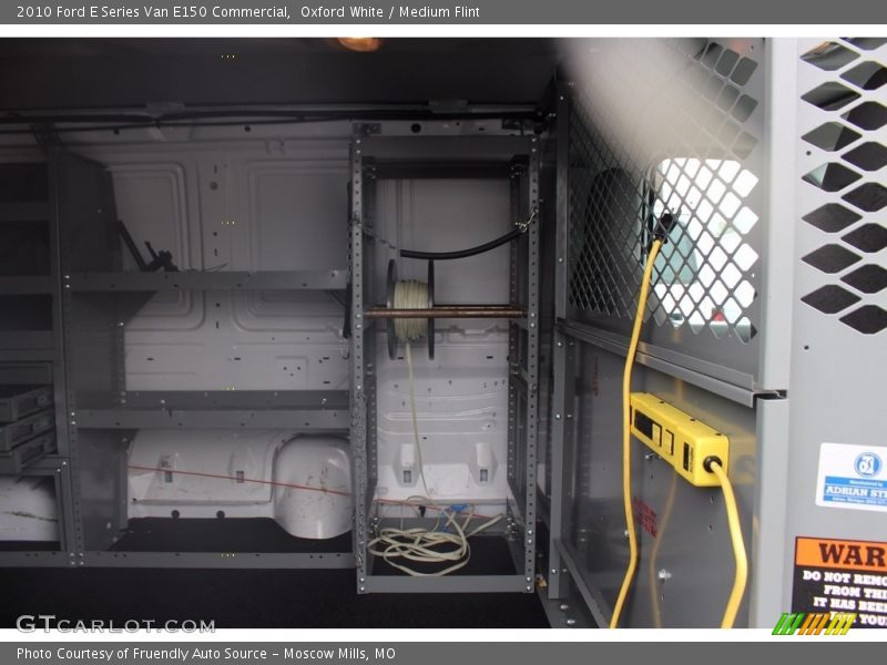 Oxford White / Medium Flint 2010 Ford E Series Van E150 Commercial