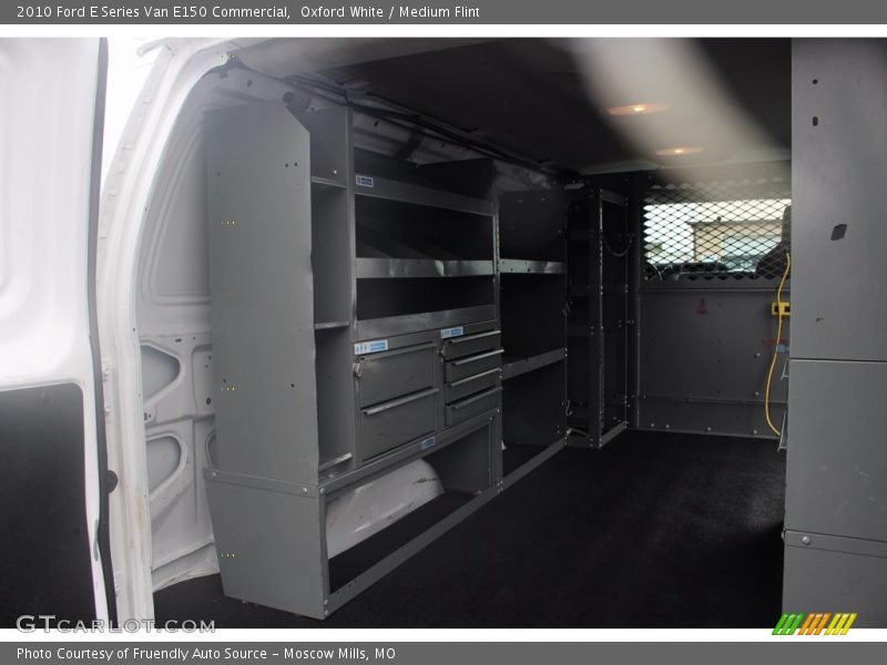 Oxford White / Medium Flint 2010 Ford E Series Van E150 Commercial