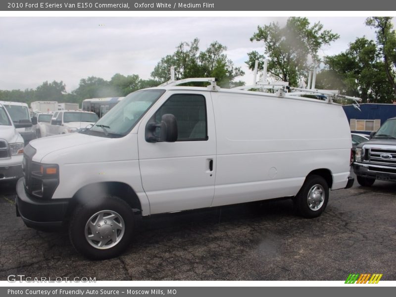 Oxford White / Medium Flint 2010 Ford E Series Van E150 Commercial
