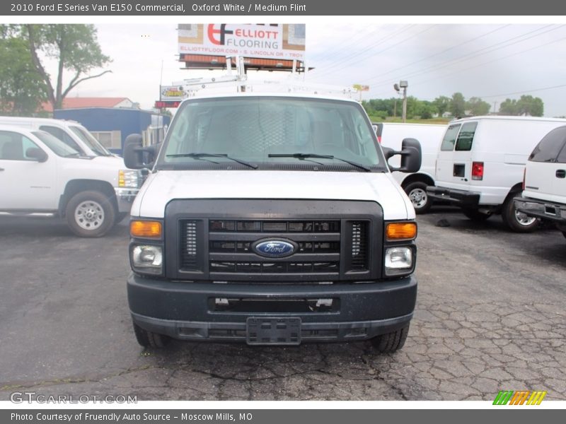 Oxford White / Medium Flint 2010 Ford E Series Van E150 Commercial