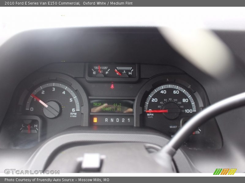 Oxford White / Medium Flint 2010 Ford E Series Van E150 Commercial