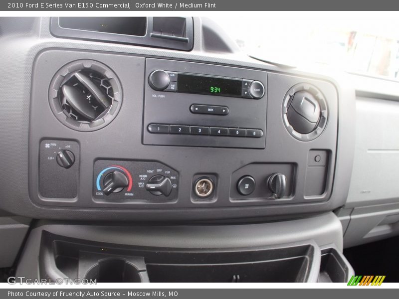 Oxford White / Medium Flint 2010 Ford E Series Van E150 Commercial