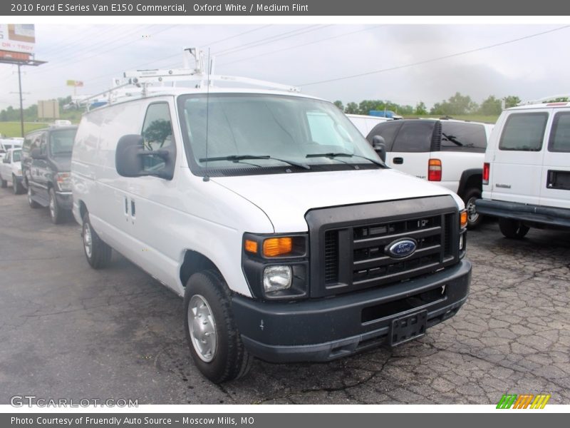 Oxford White / Medium Flint 2010 Ford E Series Van E150 Commercial