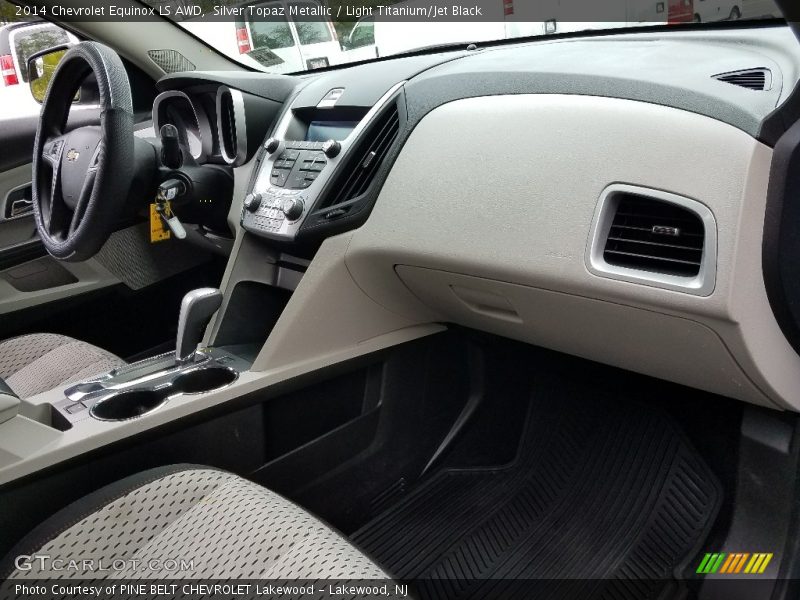 Silver Topaz Metallic / Light Titanium/Jet Black 2014 Chevrolet Equinox LS AWD