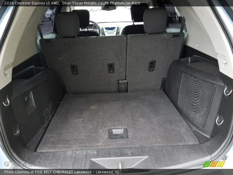 Silver Topaz Metallic / Light Titanium/Jet Black 2014 Chevrolet Equinox LS AWD