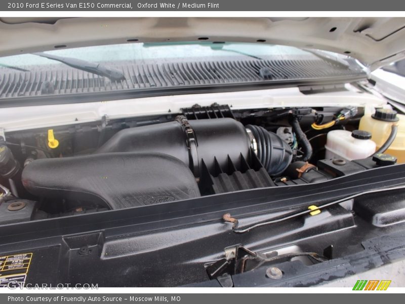 Oxford White / Medium Flint 2010 Ford E Series Van E150 Commercial