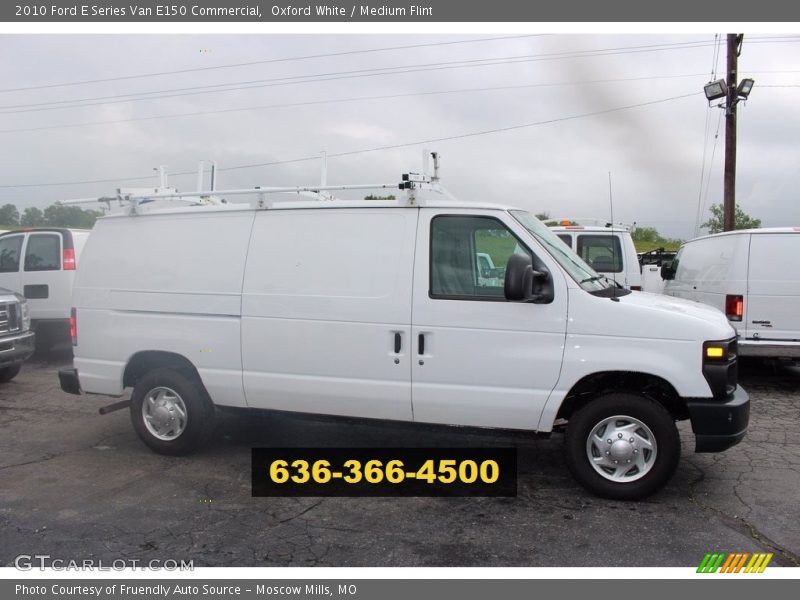 Oxford White / Medium Flint 2010 Ford E Series Van E150 Commercial