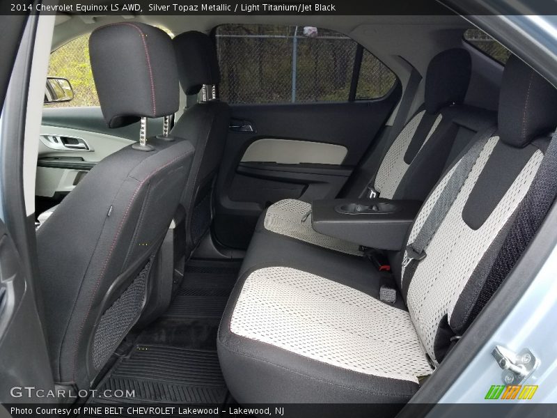 Silver Topaz Metallic / Light Titanium/Jet Black 2014 Chevrolet Equinox LS AWD