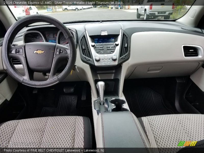 Silver Topaz Metallic / Light Titanium/Jet Black 2014 Chevrolet Equinox LS AWD