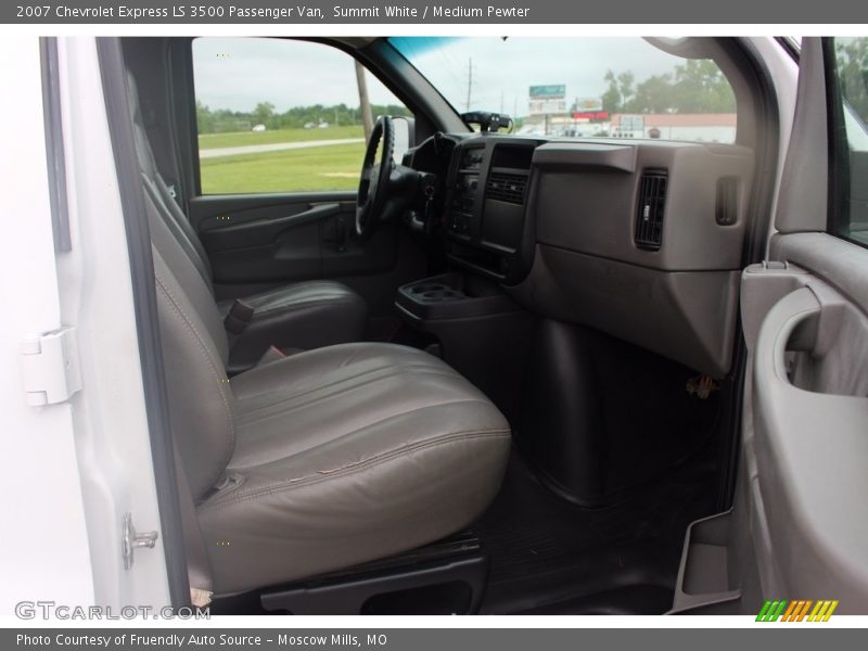 Summit White / Medium Pewter 2007 Chevrolet Express LS 3500 Passenger Van