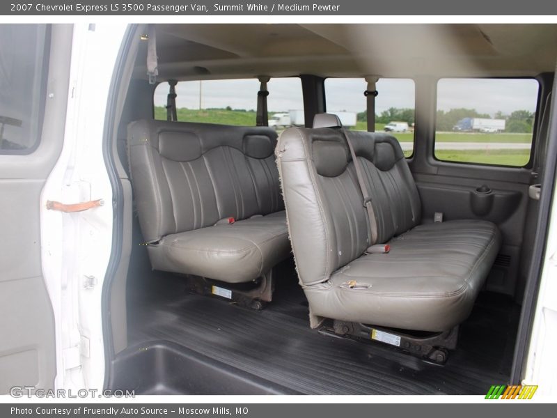 Summit White / Medium Pewter 2007 Chevrolet Express LS 3500 Passenger Van