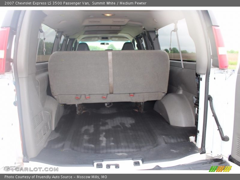 Summit White / Medium Pewter 2007 Chevrolet Express LS 3500 Passenger Van