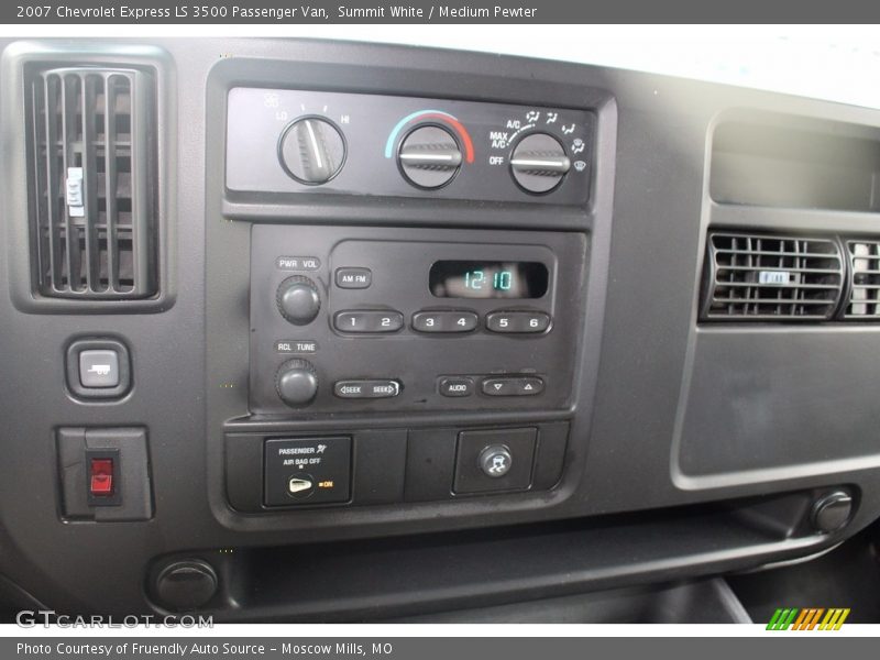Summit White / Medium Pewter 2007 Chevrolet Express LS 3500 Passenger Van