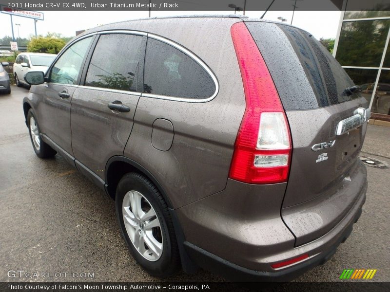 Urban Titanium Metallic / Black 2011 Honda CR-V EX 4WD