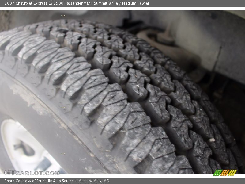 Summit White / Medium Pewter 2007 Chevrolet Express LS 3500 Passenger Van