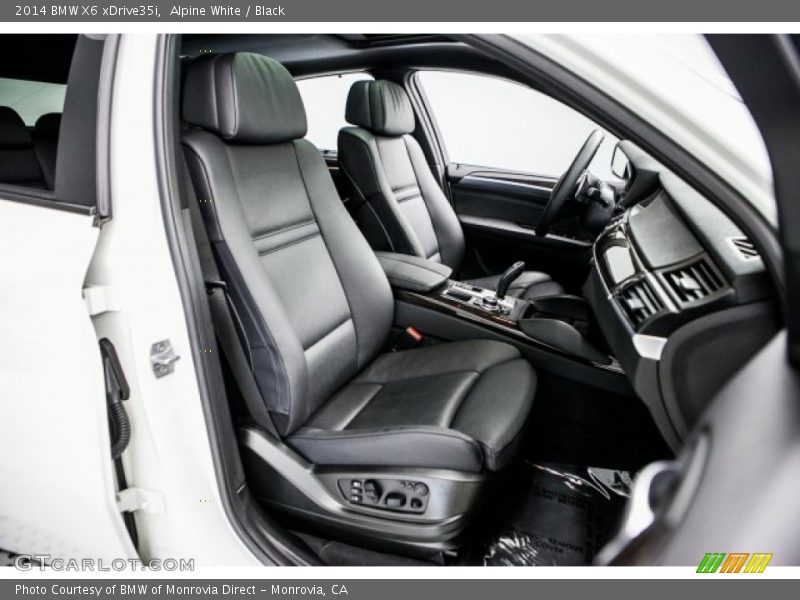 Alpine White / Black 2014 BMW X6 xDrive35i