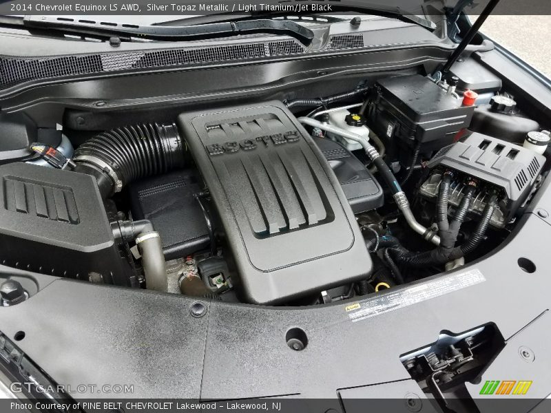 Silver Topaz Metallic / Light Titanium/Jet Black 2014 Chevrolet Equinox LS AWD