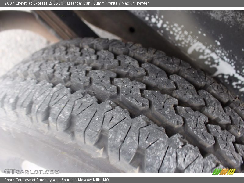 Summit White / Medium Pewter 2007 Chevrolet Express LS 3500 Passenger Van
