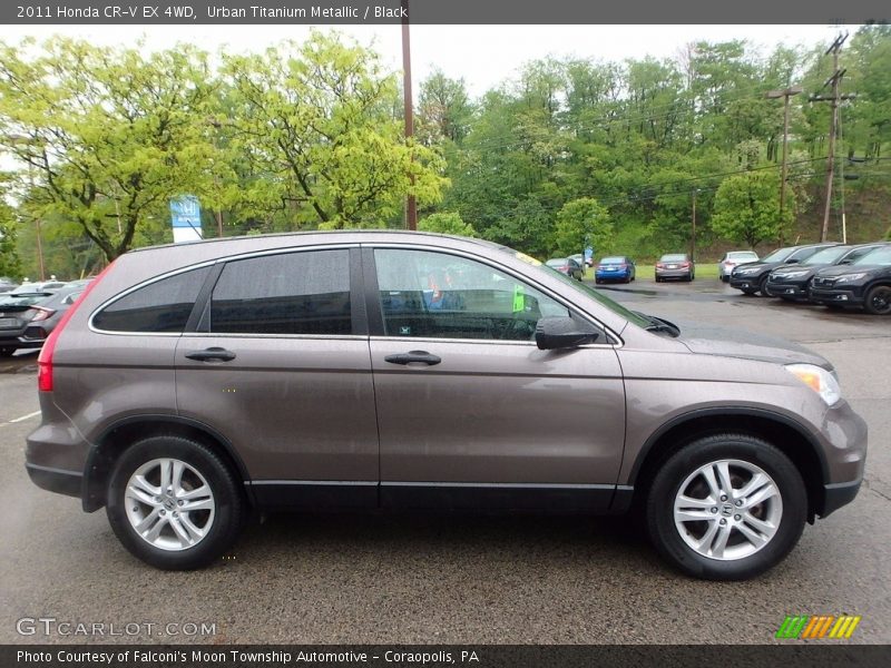 Urban Titanium Metallic / Black 2011 Honda CR-V EX 4WD