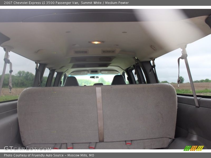 Summit White / Medium Pewter 2007 Chevrolet Express LS 3500 Passenger Van