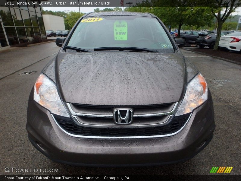 Urban Titanium Metallic / Black 2011 Honda CR-V EX 4WD