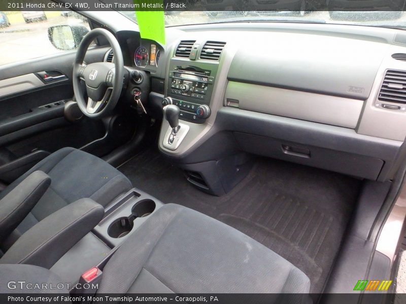 Urban Titanium Metallic / Black 2011 Honda CR-V EX 4WD