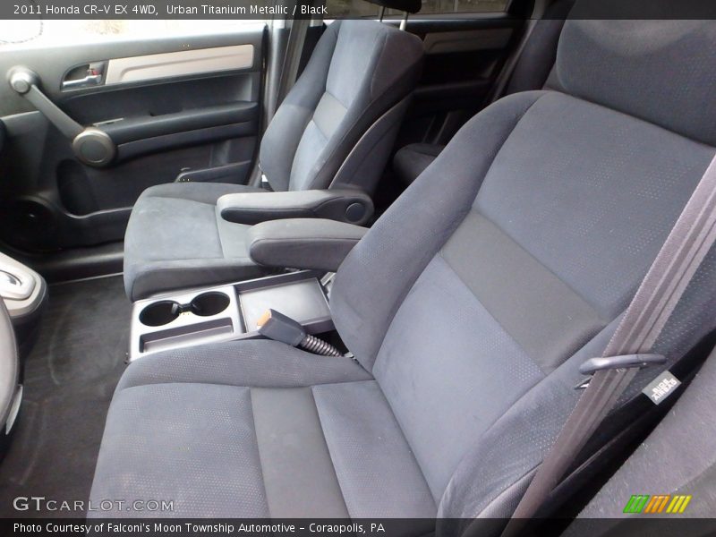 Urban Titanium Metallic / Black 2011 Honda CR-V EX 4WD