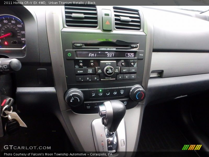 Urban Titanium Metallic / Black 2011 Honda CR-V EX 4WD